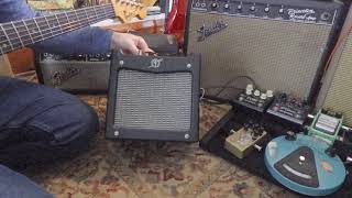 Video thumbnail for Mustang Mini Amp First Reaction by Brook Hoover