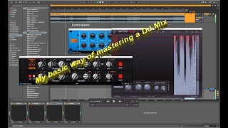Basic mastering of a DJ MIx Recording