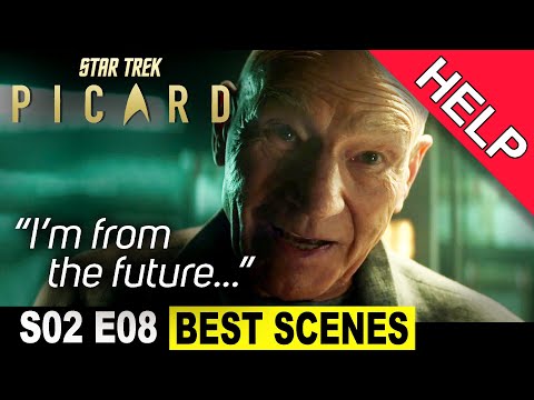 Star Trek Picard Season 2 Episode 8 BEST SCENES – I’m from the Future, Picard s02e08