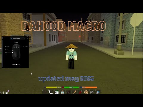 Updated Dahood Macro Tutorial 2025! Logitech gHUB