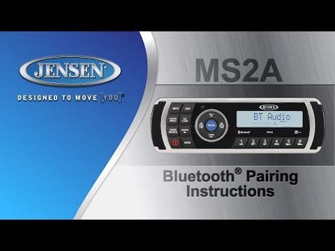 JENSEN® Marine | MS2A Bluetooth Pairing Instructions