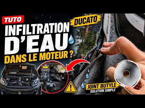 Joint sous pare-brise Fiat Ducato