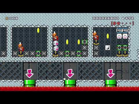 Feel Like a Kaizo Master Yet? by Booman - Super Mario Maker - No Commentary 1bo