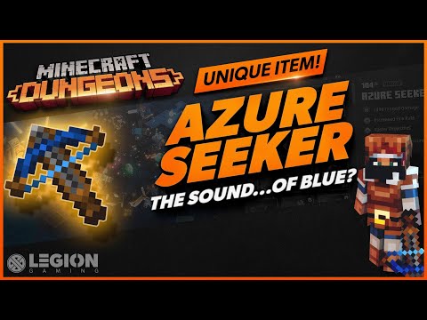 Minecraft Dungeons - AZURE SEEKER | Unique Item Guide
