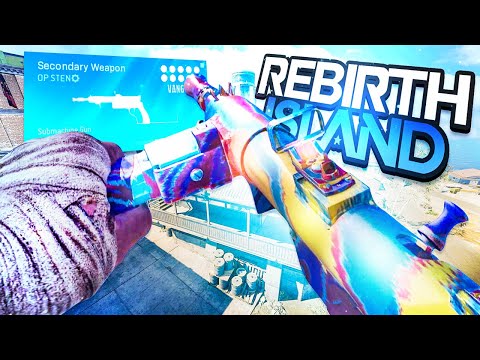 the BUFFED STEN is INSANE on REBIRTH ISLAND! 🔥 (Vanguard Warzone)