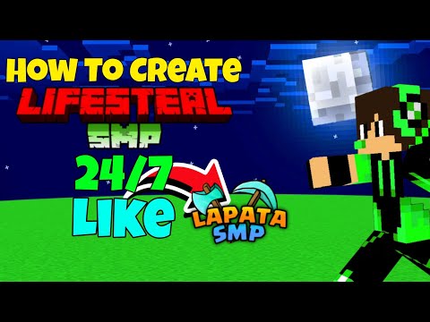 It's LEOP - How To Create Own Minecraft Lifesteal Server Like Lapata Smp @NizGamer || How To Make Lifestealsmp