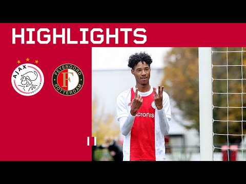 Spicy mini-Klassikier! 💥 | Highlights Ajax U16 - Feyenoord U16