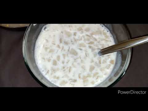 Sripriya's Tasty Nungu (Palmyra fruit)Milk  Drink