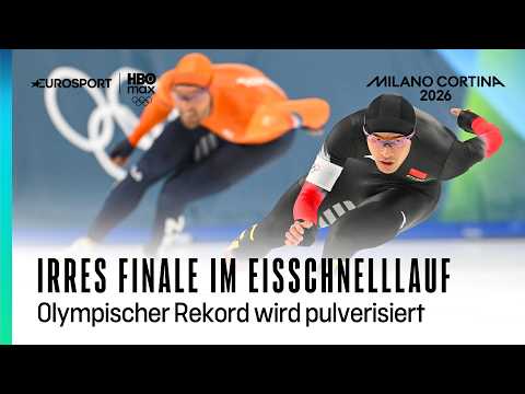 Olympischer Rekord! Unglaubliches Eisschnelllauf-Finale I Olympia 2026 I 1500 Meter I Männer