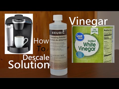 How To Descale Keurig Using Solution or Vinegar Easy Simple