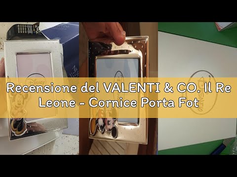 Recensione del VALENTI & CO. Il Re Leone - Cornice Porta Foto in Argento con dettagli dipinti a Colo