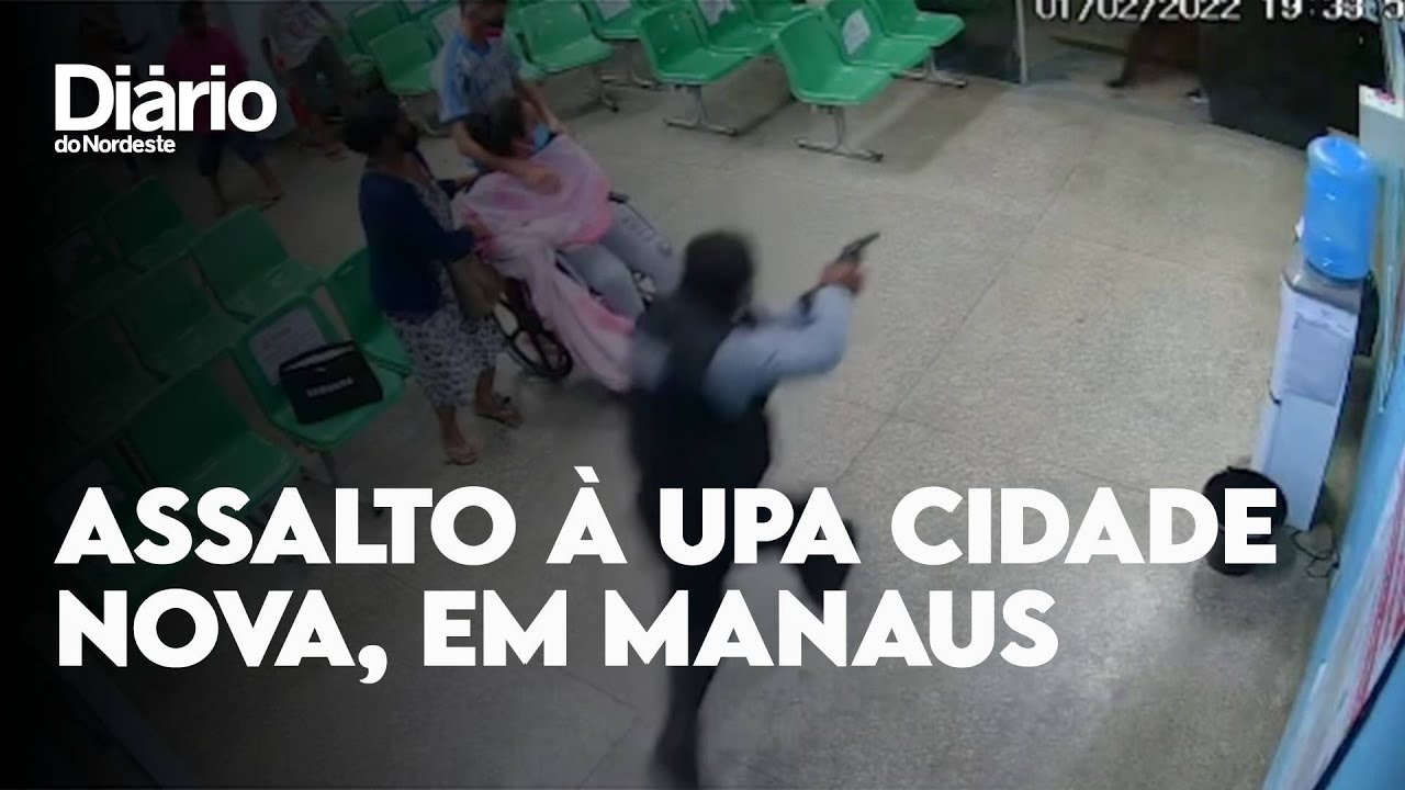 Imagem da notícia Assaltantes roubam pacientes e causam desespero em UPA de Manaus
