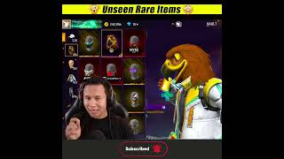 Unseen Top 5 Most Rare Items Unboxing 😍 #freefire #shorts