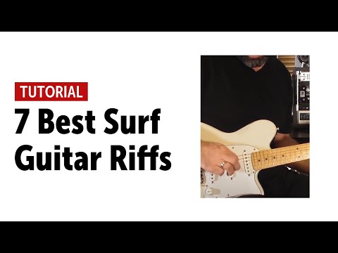 7 Best Surf Guitar Riffs (Free Tutorial in link below)