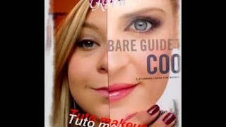 preview picture of video '[Revu + Tutoriel maquillage N°12]: Bare mineral ''bare guide to color cool'''