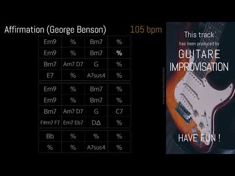 George Benson - Affirmation Backing Track