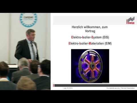 CWIEME 2014 - Optimised electrical insulation systems - Heinz von der Heide
