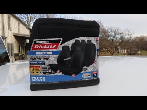 Universal Truck Seat Cover Set by Dickies (First Impressions & Review)