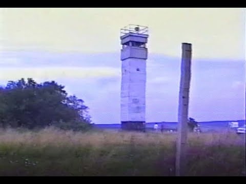 Ehemalige innerdeutsche Grenze 1992