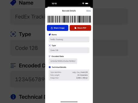 Barcode Generator Unlimited video thumbnail