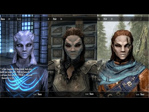 Three more Dark Elves just for you - Skyrim - NO MODs - PC