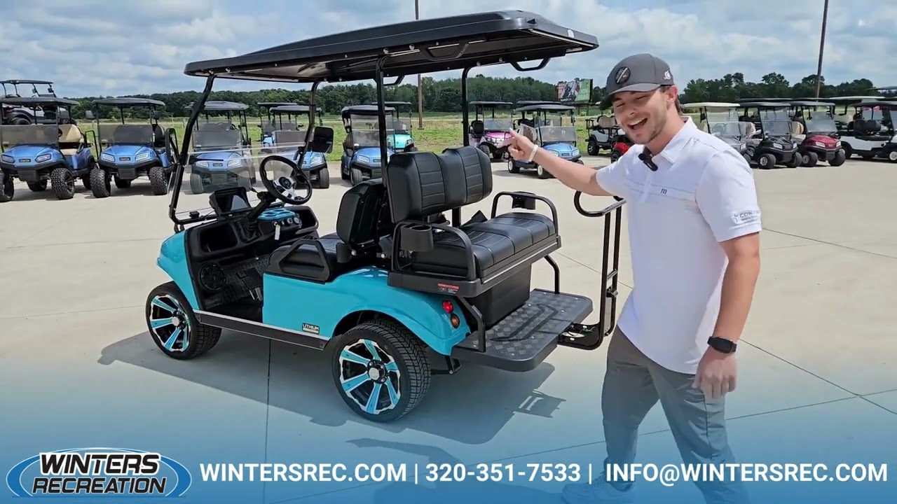 Evolution Classic 4 Plus Golf Cart Review | Features & Walk-Around with Ethan