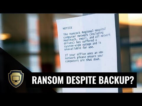 Hospital pays $50,000 to Ransomware despite having backups