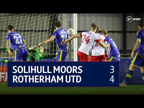 Solihull Moors vs Rotherham Utd (3-4) | Emirates FA Cup Highlights