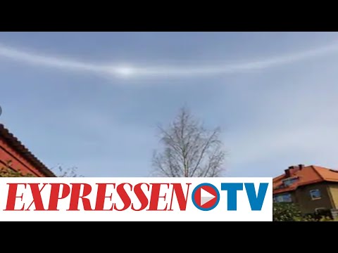 SKÅNE: Ovanligt ljusfenomen i Malmö