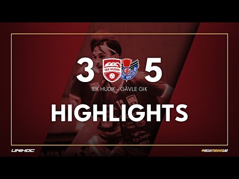 Highlights • Division 1 Östra • IBK Hudik - Gävle GIK