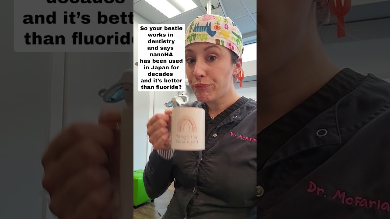 Nanohydroxyapatite toothpaste #shorts