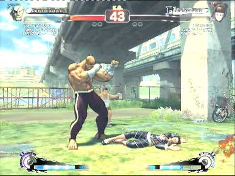 [SSF4 AE] (Fujiwara51000) Sagat Vs Juri (MiShenron)