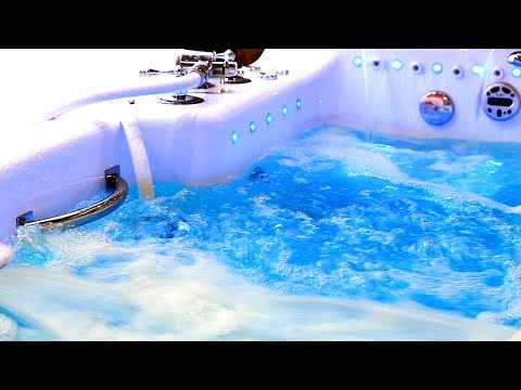 Hot tub sounds to calm anxiety or trigger sleep, white noise jacuzzi sounds