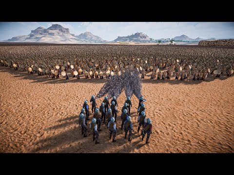 20 Full Auto Archers VS 2,000,000 Spartans - Ultimate Epic Battle Simulator 2 | UEBS 2
