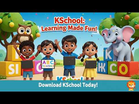 KSchool–Fun Kids Learning App