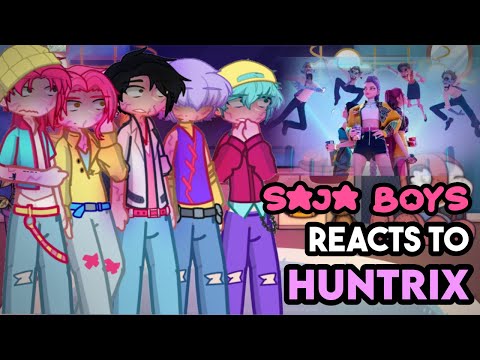 SAJA BOYS react to HUNTRIX | PART 1 | 2k likes for part 2!