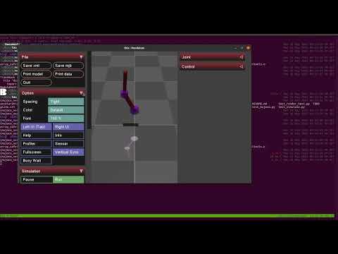 Double Pendulum Simulate Python
