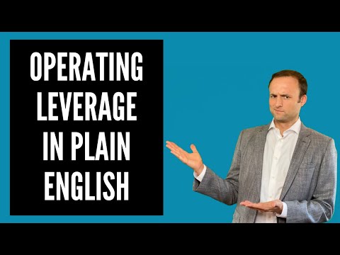 Operating Leverage in Plain English - Complete Guide (2021)