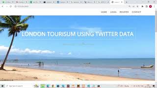 Identification of Tourist Locations in London Utilizing a Twitter Dataset through Machine Learning and the Django Framework with Python