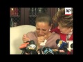 Former Lowe family nanny Laura Boyce and her attorney Gloria Allred speak to the media in L.A. Boyce