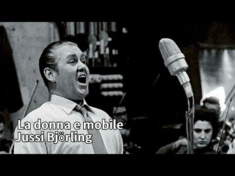 La donna e mobile-Jussi Björling