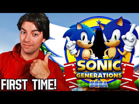 FIRST TIME Playing SONIC GENERATIONS REMASTERED!!! - Full Playthrough