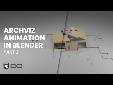 Archviz Animation In Blender | Part 2 | Blender Animation Tutorial