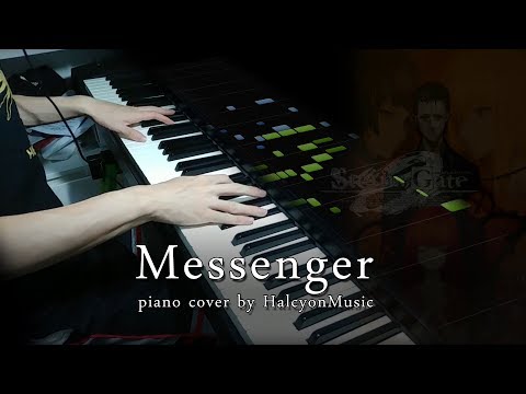 Steins;Gate 0 OST/Main Theme: "Messenger" (Piano cover by HalcyonMusic) Video