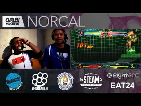 UMvC 3 Curleh Mustache NORCAL - Part 2 - F Champ vs Clockwork Pregame