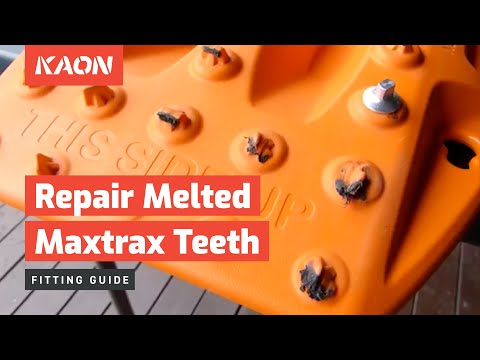 Maxtrax Repair - How to Repair Melted Teeth