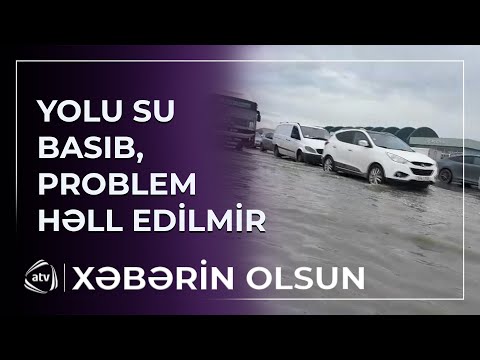 Yolu su basıb, problem isə həll edilmir
