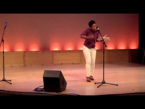 Slam Poet Gayle Danley performs