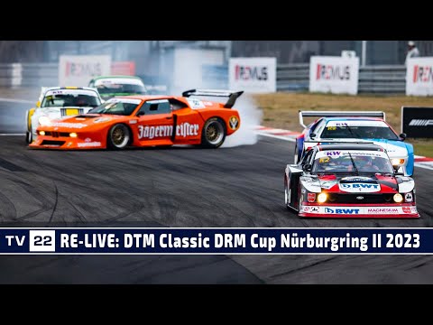 MOTOR TV22: RE-LIVE DTM Classic DRM Cup am Nürburgring Rennen 2 2022