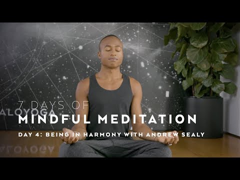DAY 4: Being in Harmony with Andrew Sealy — 7 Days of Mindful Meditation